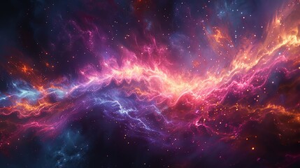 Naklejka premium galaxy of Hovering, 3DCG