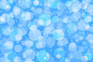 blue bokeh background