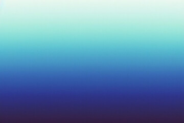 Schwarzer, dunkler, azurblauer, kobaltblauer, abstrakter Hintergrund. Farbverlauf. Geometrische Figur. Welle, wellige, geschwungene Linie. Raues Grunge-Korngeräusch. Leichter neonmetallischer Glanz sc