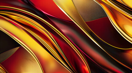 black, red and gold stripes, luxury