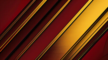 Obraz premium black, red and gold stripes, luxury