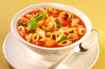 Italia, Nudeln, Suppe, Tomatensauce, Nudelsuppe, Penne, 