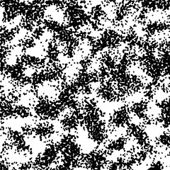 Grunge particle black and white. Editable design element. Dusty pattern. Distressed abstract vector Format 