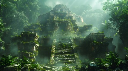 Exploring the Ancient Mayan Ruins of Neo-Palenque in Immersive Virtual Simulations