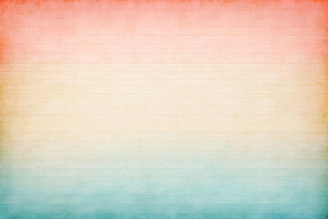 Fototapeta premium Background or wallpaper. Pastel gradient with texture and horizontal lines.