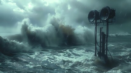 A Cinematic Encounter: Nature's Fury and Human Technology