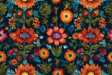 Seamless patterns step repeating patterns design