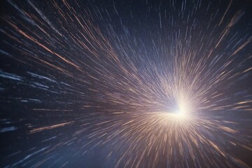 explosion of sparks