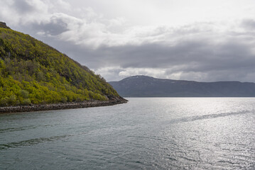  northern norway:nature sceneries on the road from Alesund to Trondheim