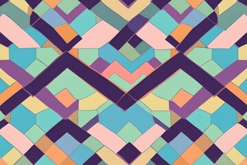 Seamless patterns step repeating patterns design