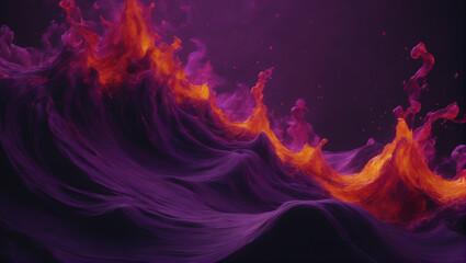 Visuals of liquid magma in deep hues of royal purple, pulsating and pulsing against a plain background with subtle lighting, capturing the essence of passion and vitality ULTRA HD 8K