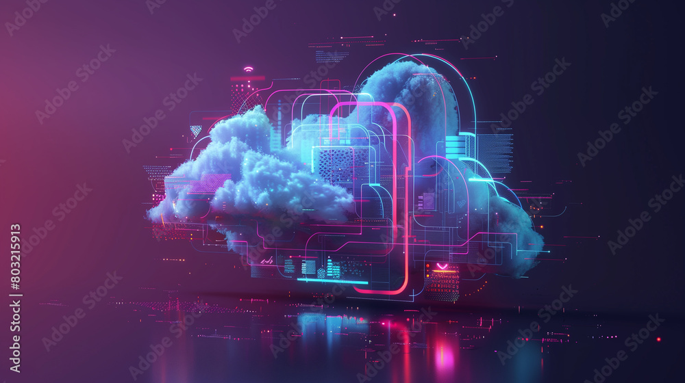 Poster cloud-native applications, developed and optimized specifically for cloud environments, leveraging m