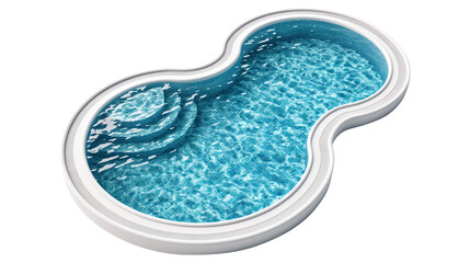 swimming pool isolated on transparent background Remove png, Clipping Path, pen tool