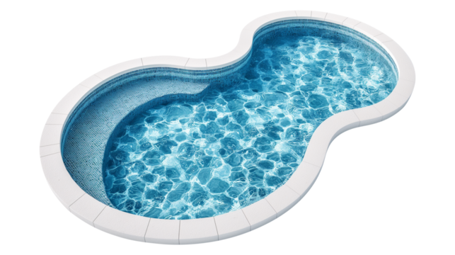 swimming pool isolated on transparent background Remove png, Clipping Path, pen tool