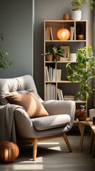 Fototapeta premium A Comfortable Reading Nook