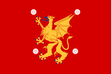 The of a flag Ostergotland