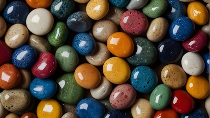 colorful chocolate candies