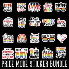 Pride Mode Sticker Bundle