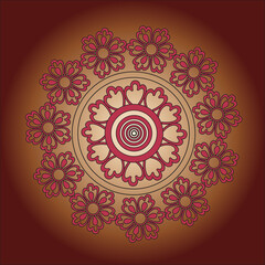 background with ornament