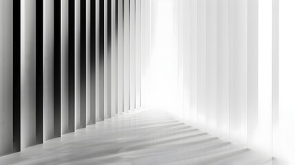 Smooth Vertical Gradient with Delicate Geometric Lines for Minimalist Decor