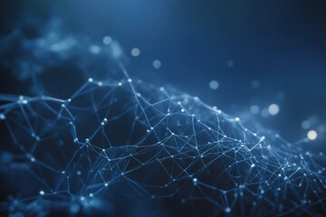 spider web with dew drops