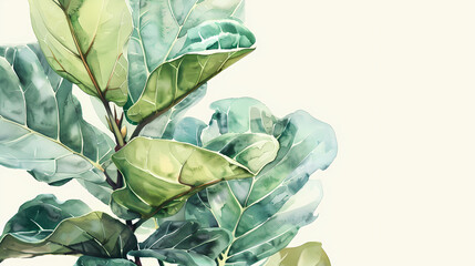 plants, leaves, green, hand drawn, illustration - obrazy, fototapety, plakaty