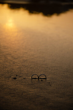 Casamento ao por do sol