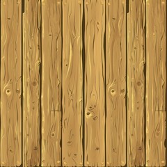 Fototapeta premium A seamless texture of a wooden fence