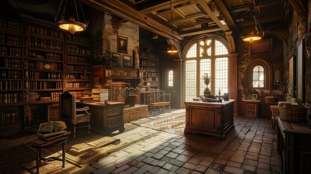 A puzzle solving club that meets in historical castles and solves real mysteries