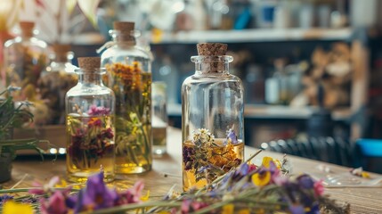 A perfumemaking workshop where you distill scents from rare flowers found only in dreams