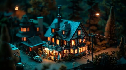 A model building club where creations come to life at night