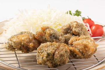 のり塩　唐揚げ