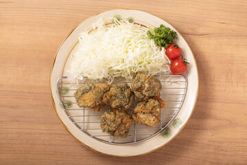 のり塩　唐揚げ