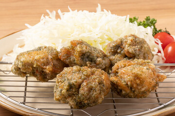 のり塩　唐揚げ