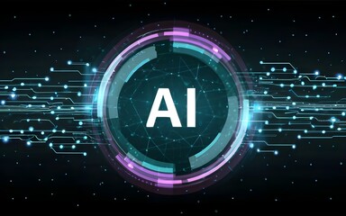 AI-Enhanced for Future. tech symbolizing integration of artificial intelligence in the development of future healthcare and advanced treatments, stock photos, life stock, stock images 