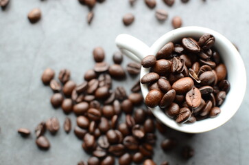 coffee beans in a bowl