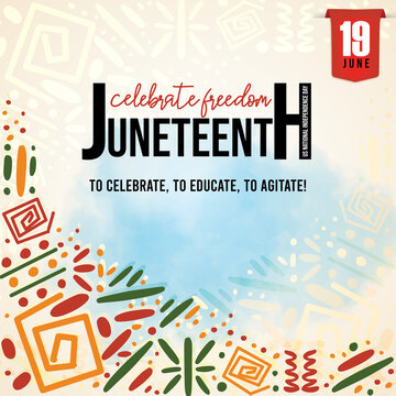 Juneteenth,National Independence Day) is a federal holiday in the United States commemorating the ending of slavery in the United States. as it is celebrated on the anniversary of June 19, 1865	