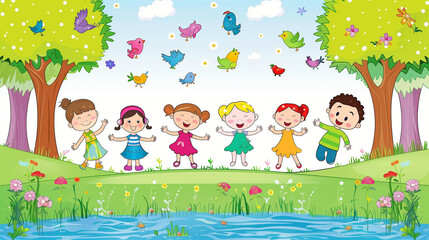 Children's day illustration