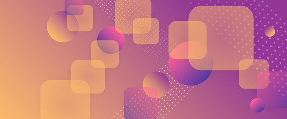 Abstract colorful gradient geometric background. Minimal geometric blue purple white light background abstract design.