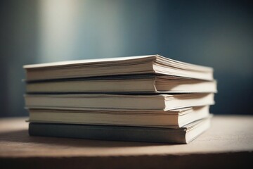 Fototapeta premium stack of old books