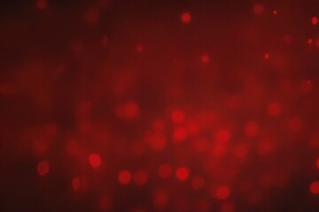 red bokeh background