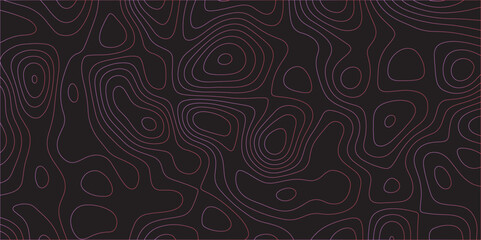  Abstract design with black and white abstract papercut and multi-layer cutout geometric pattern on vector Topographic canyon geometric map relief texture with curved layers beautiful design.