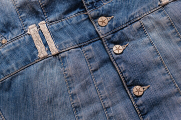 Fototapeta premium blue jeans texture