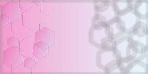 Abstract white background with hexagons. Abstract hexagon polygonal pattern background vector. seamless bright white Pattern with hexagons illustration of a honeycomb. Futuristic surface .