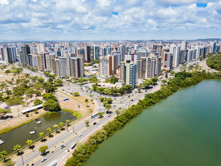 Aerial view of the city of Aracaju, Sergipe