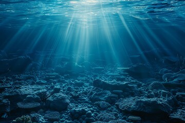 Obraz premium The deep sea is a mysterious and fascinating place