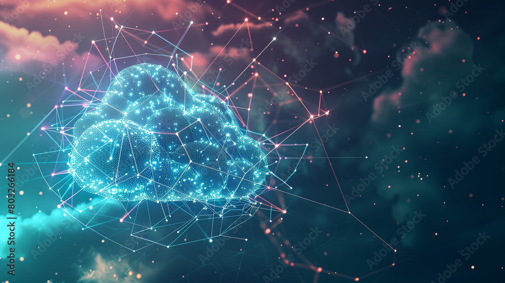 Poster cloud-based content delivery networks (cdns), optimizing the delivery of web content to users worldw