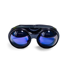 virtual reality glasses isolated on a transparent background 
