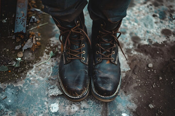 Boots. Generated with AI.