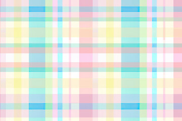 abstract pastel tartan plaid and stripe pattern with cute cotton candy color background
